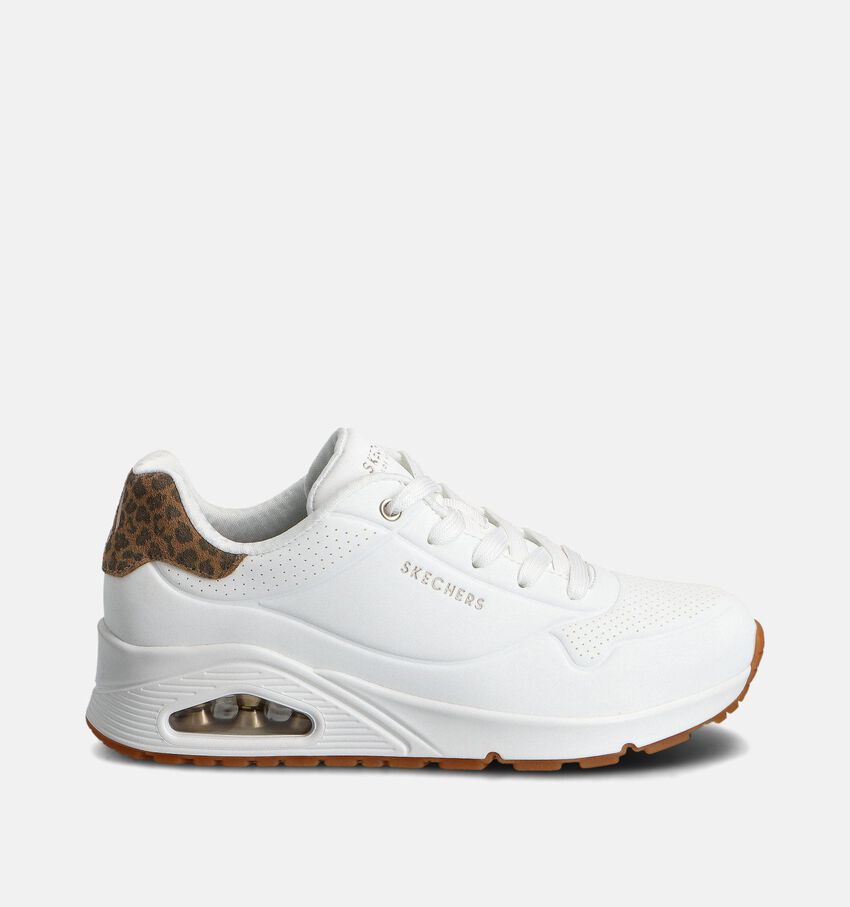 Skechers Uno Jungle Nite Baskets en Blanc