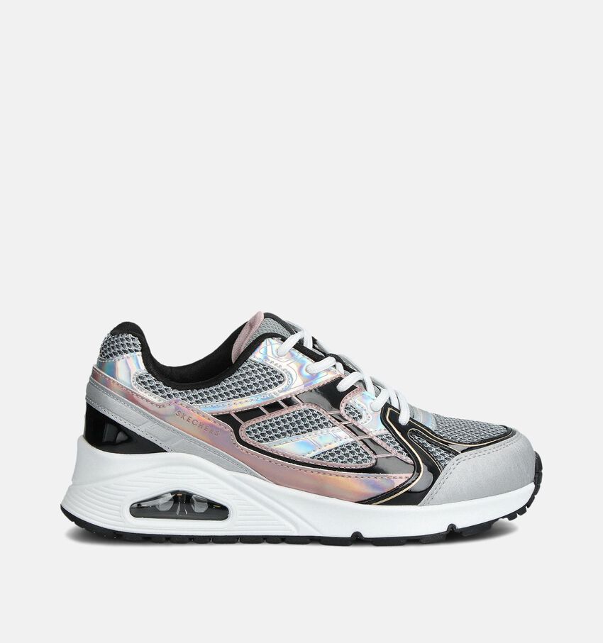 Skechers Uno Baskets basses en Argent