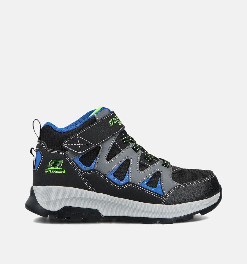Skechers Storm Blazer Grijze/Blauwe Sneakers