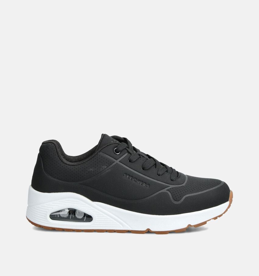 Skechers Uno Stand On Air Zwarte Sneakers