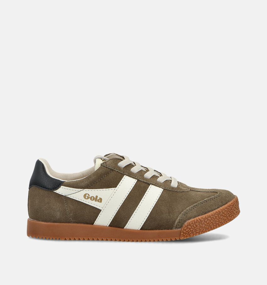 Gola Elan Kaki/Witte Sneakers