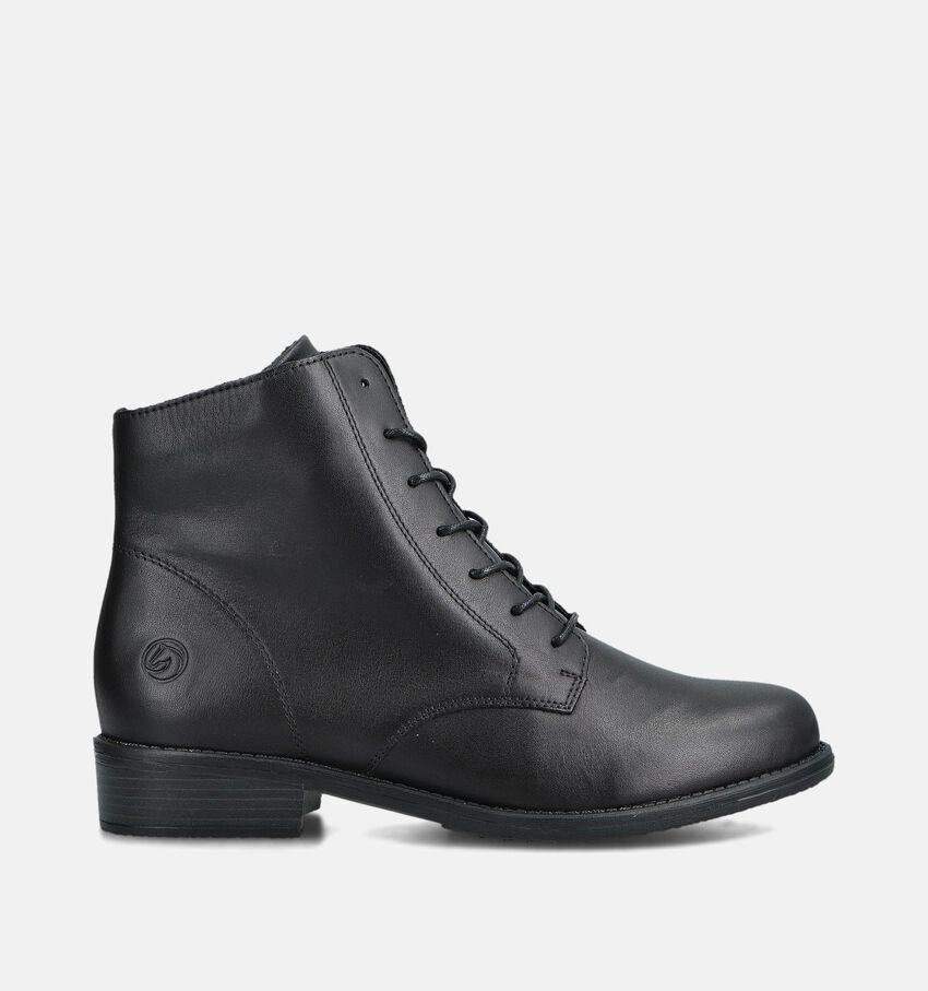 Remonte Zwarte Veterboots