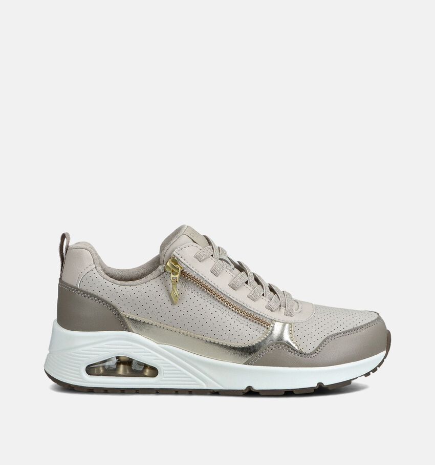 Skechers Uno Baskets en Taupe