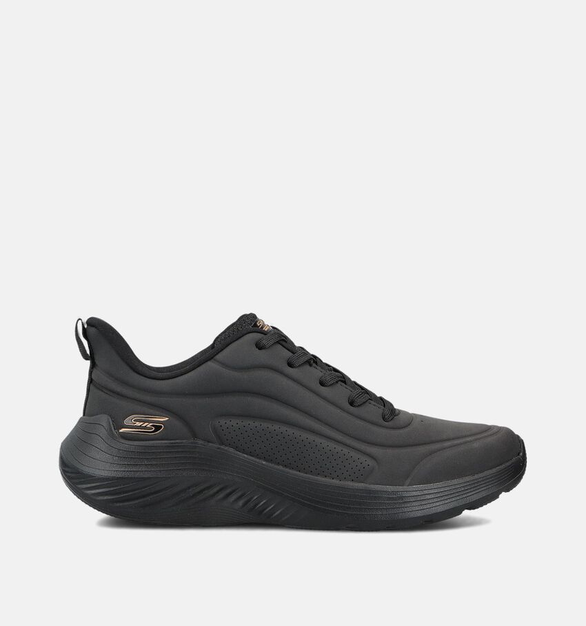 Skechers Bobs Sport Squad Waves Zwarte Sneakers