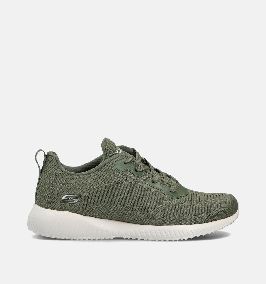 Skechers Bobs Squad Groene Sportieve Sneakers