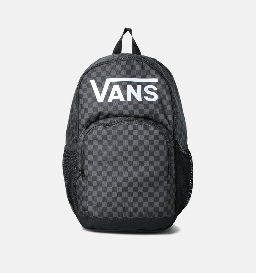 Vans Alumni Pack 5 Zwarte-Grijze Rugzak Checkered