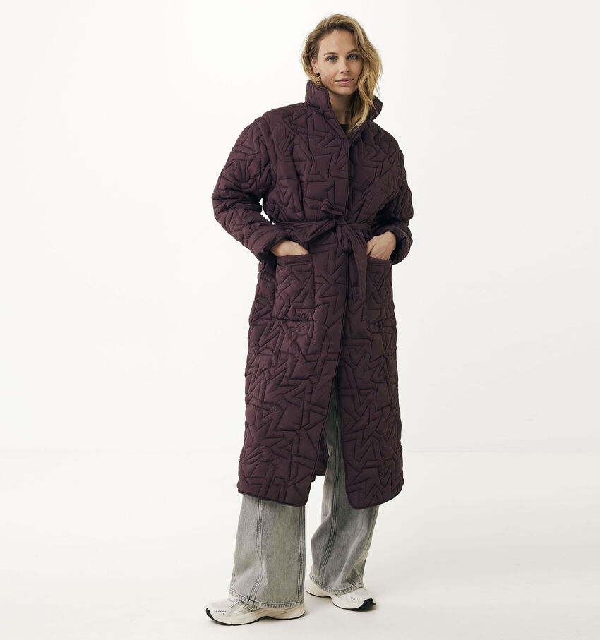 Mexx Bordeaux Lange Jas