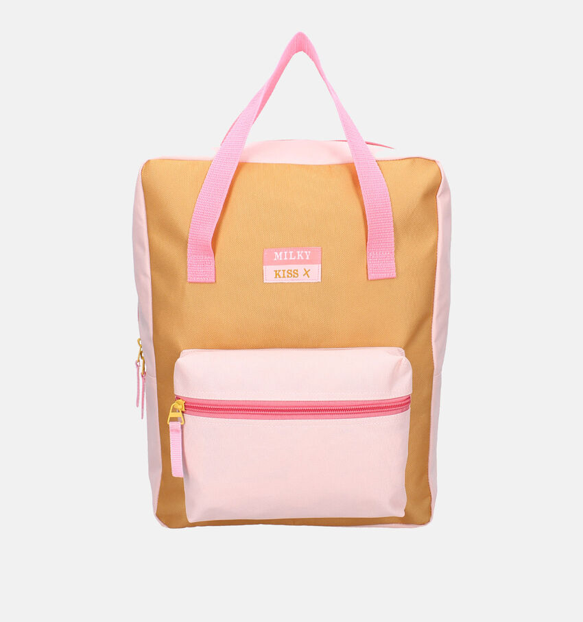 Milky Kiss Bright Vibes Gele/Roze Rugzak