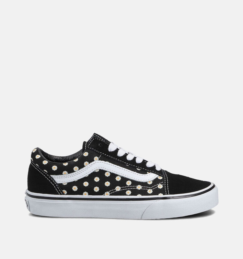 Vans Old Skool Floral Zwarte Sneakers