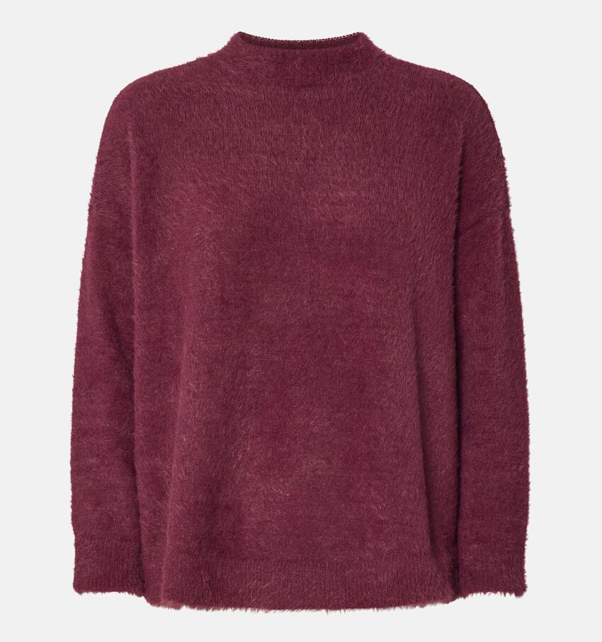 Pieces Covy Knit Bordeaux Trui