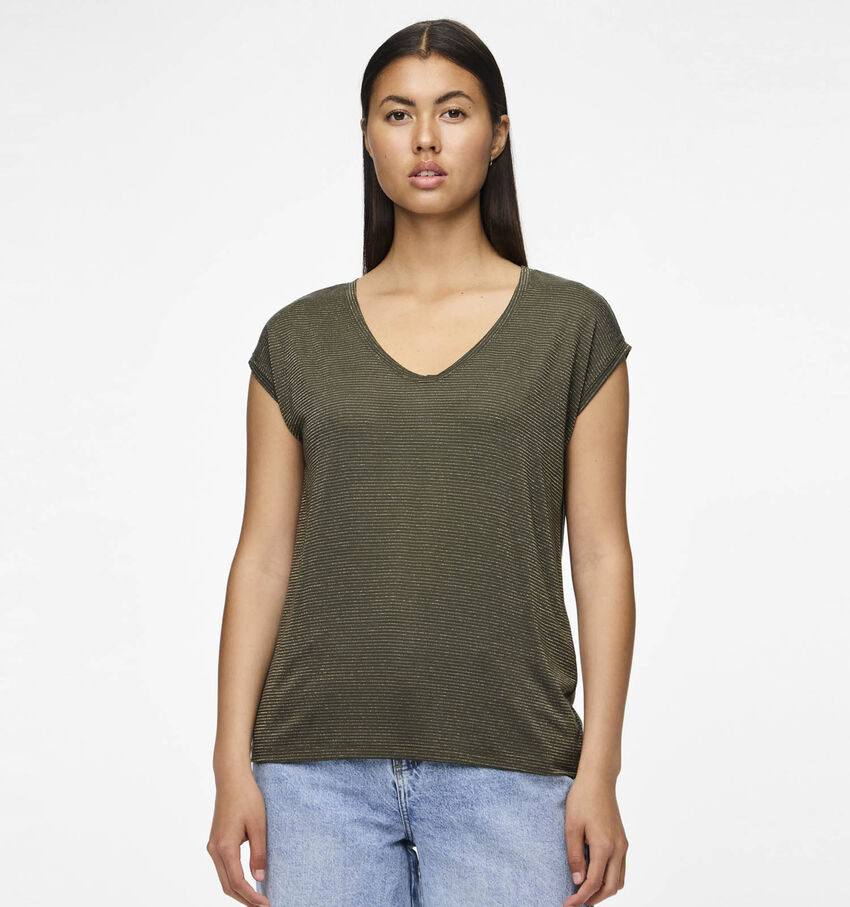 Pieces Billo Groene T-shirt