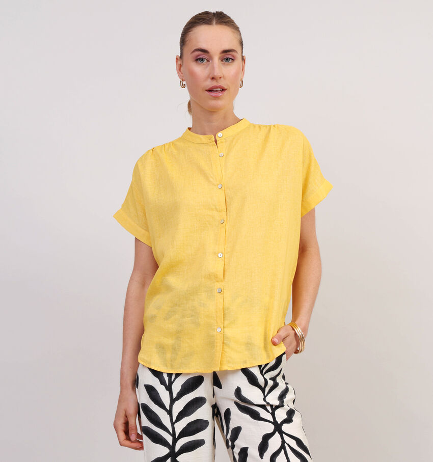Reu Mazarine Feerie Blouse en Jaune