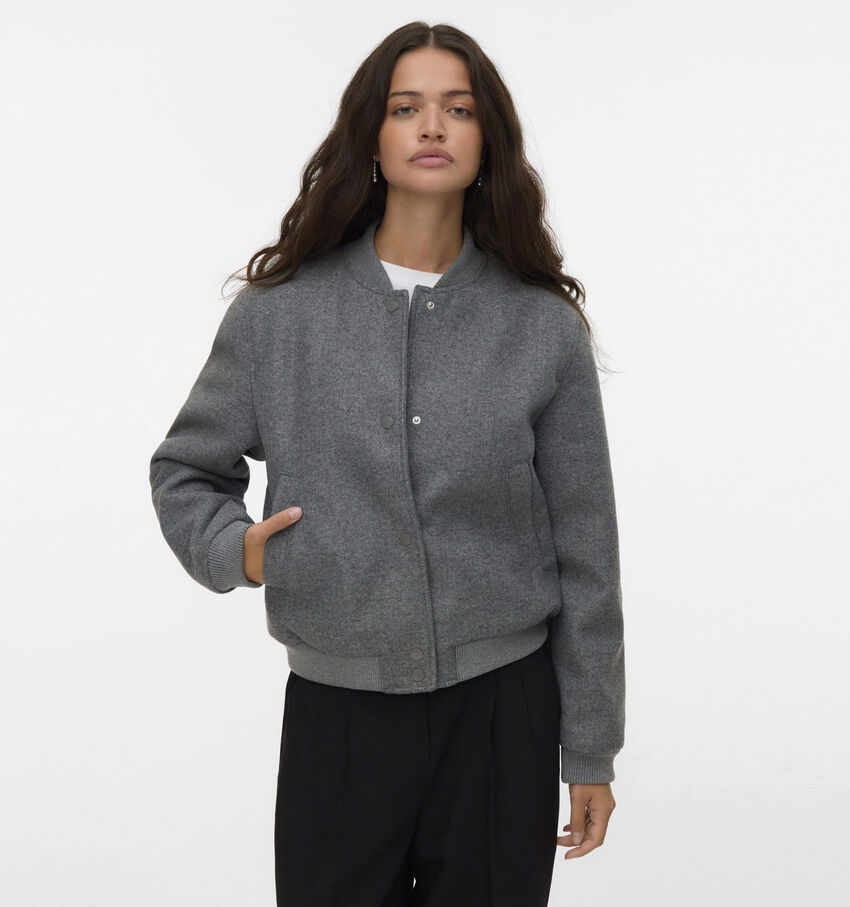 Vero Moda Manteau court en Gris