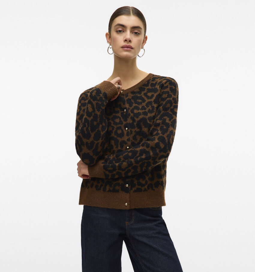 Vero Moda Newkai bruine Cardigan