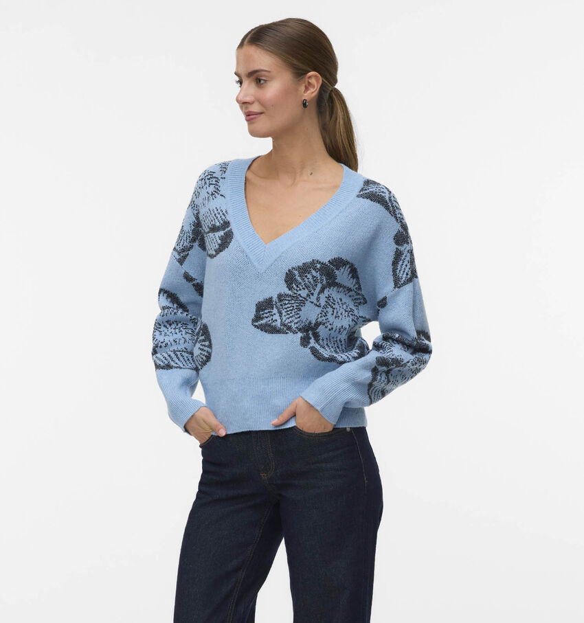 Vero Moda Fairly Pull en Bleu