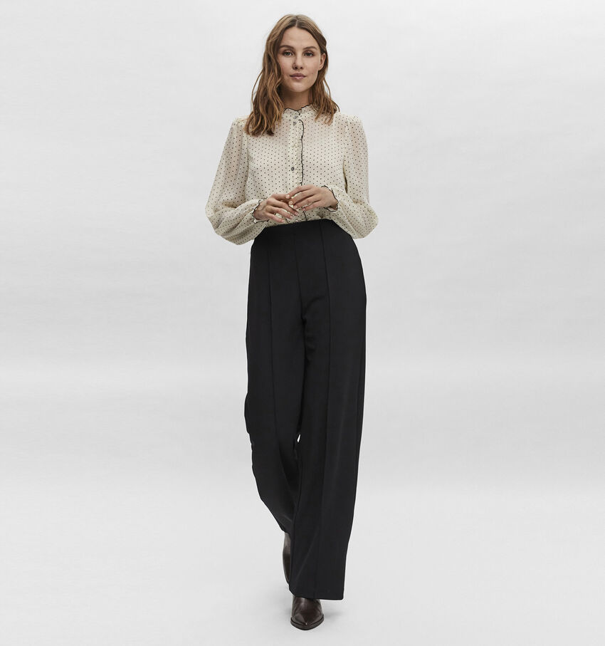 Vero Moda Becky Zwarte Broek