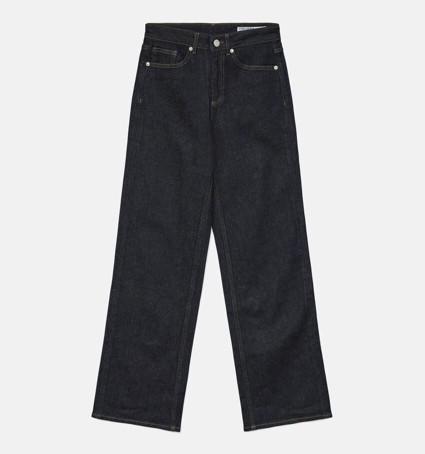 Vero Moda Tessa Donkerblauwe High rise Wide leg jeans L30