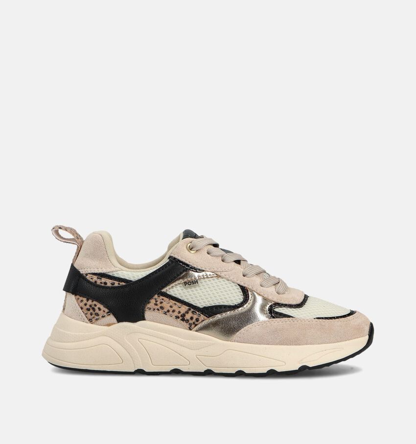 Posh by Poelman Baskets casual en Beige