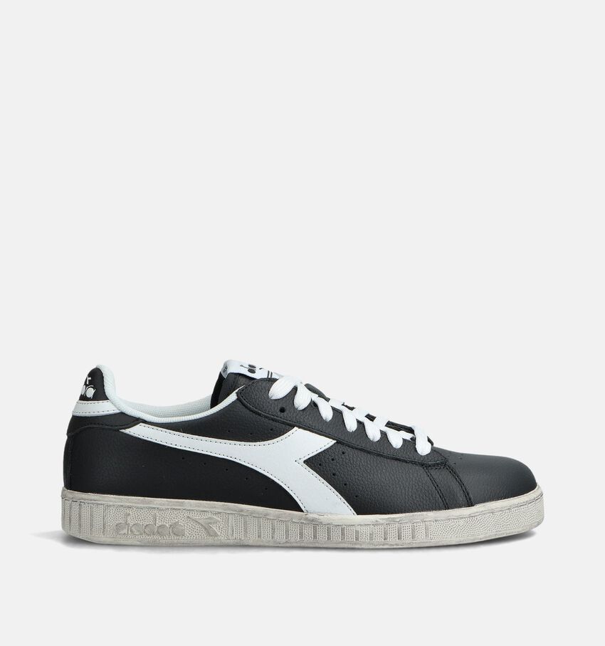 Diadora Game Low Waxed Zwarte Sneakers