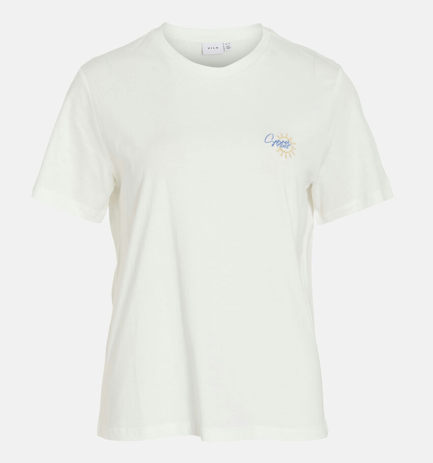 Vila Witte T-shirt