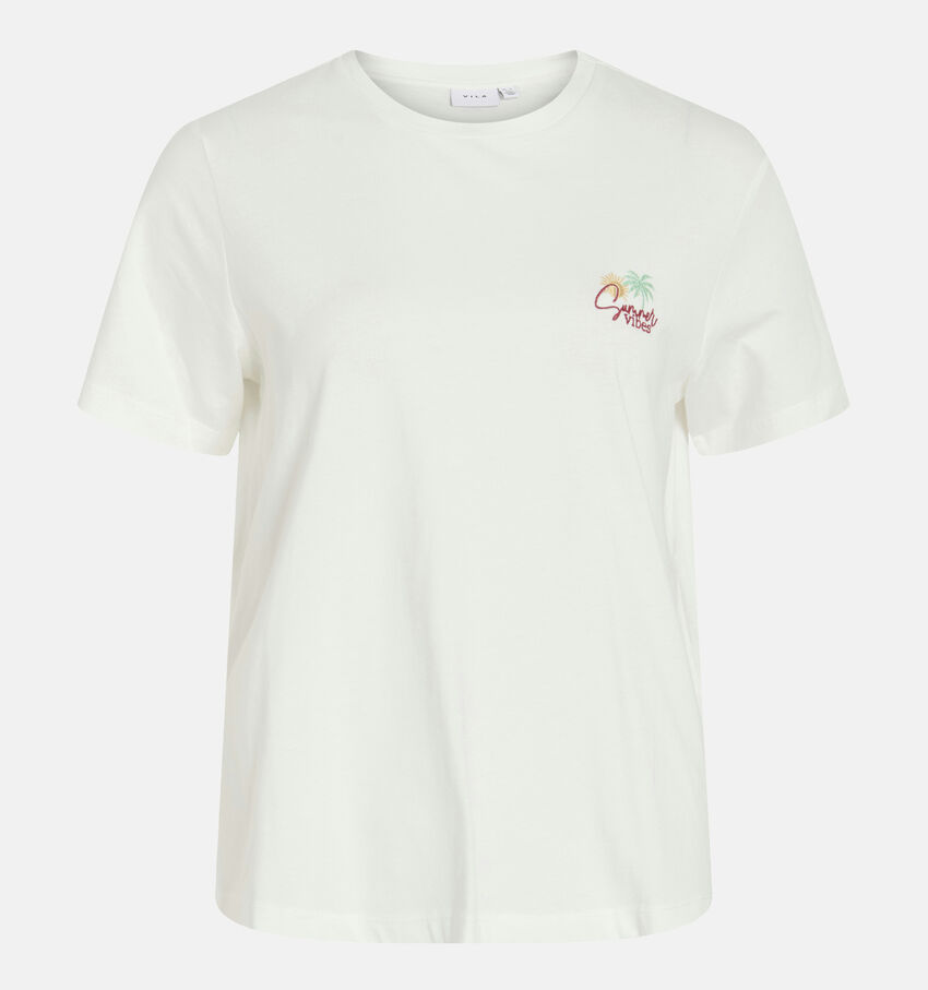 Vila Witte T-shirt