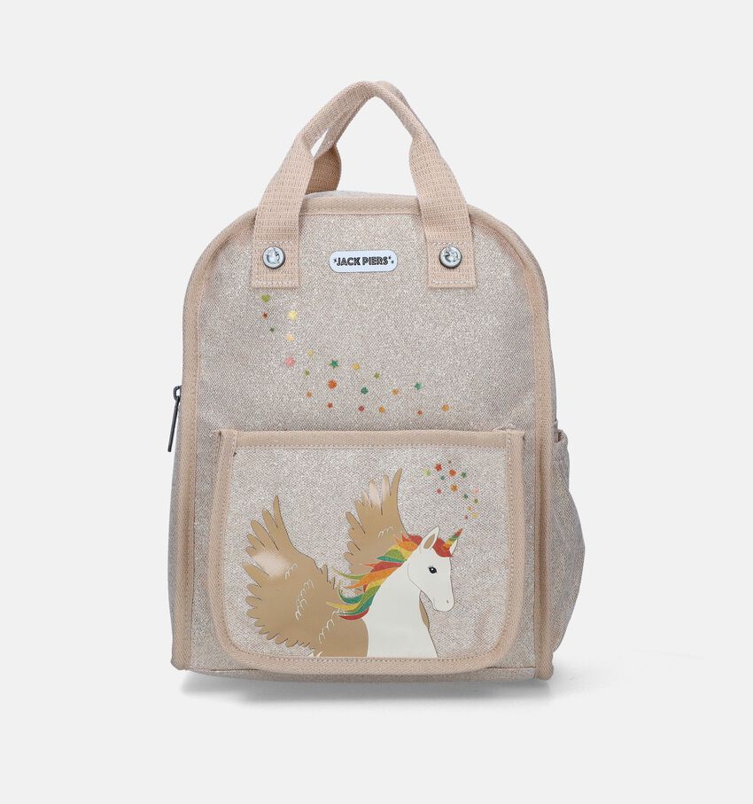 Jack Piers Unicorn Amsterdam Medium Beige Rugzak