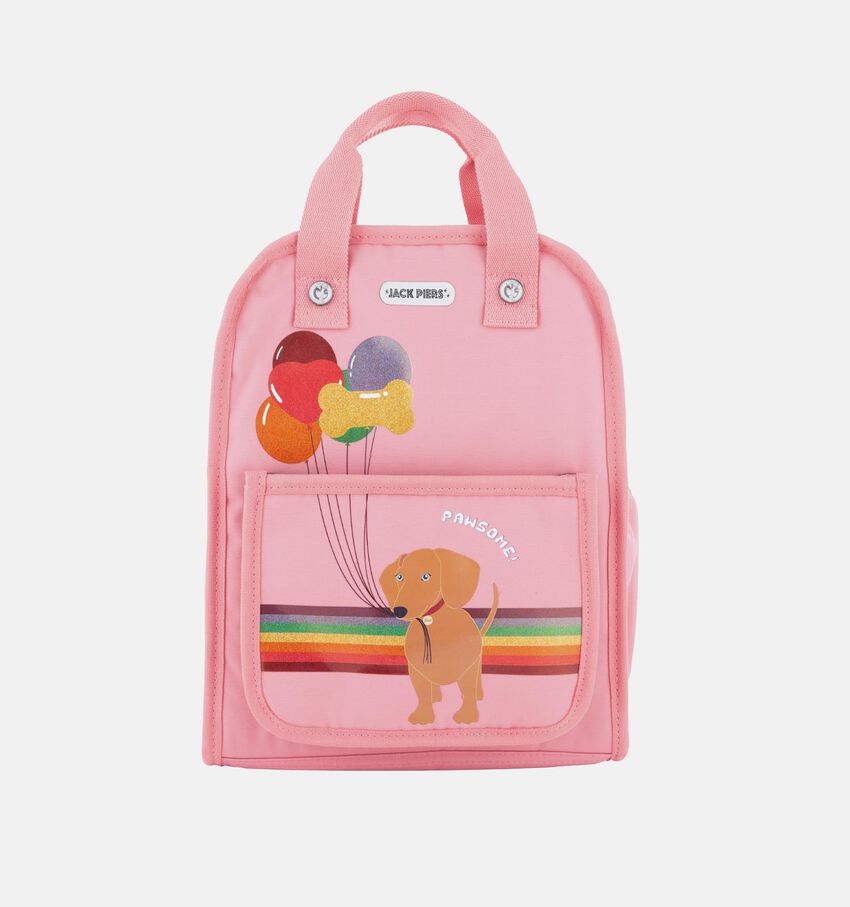 Jack Piers Dog Amsterdam Medium Sac à dos en Rose