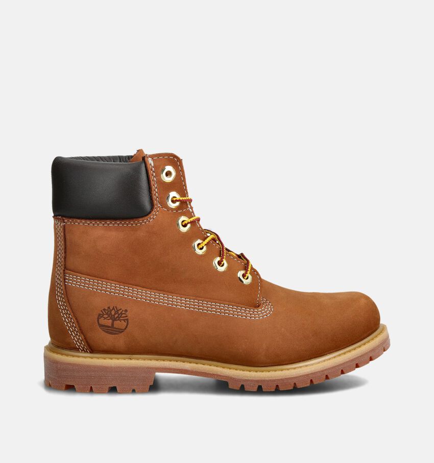 Timberland Premium 6 Inch Boots à lacets en Camel