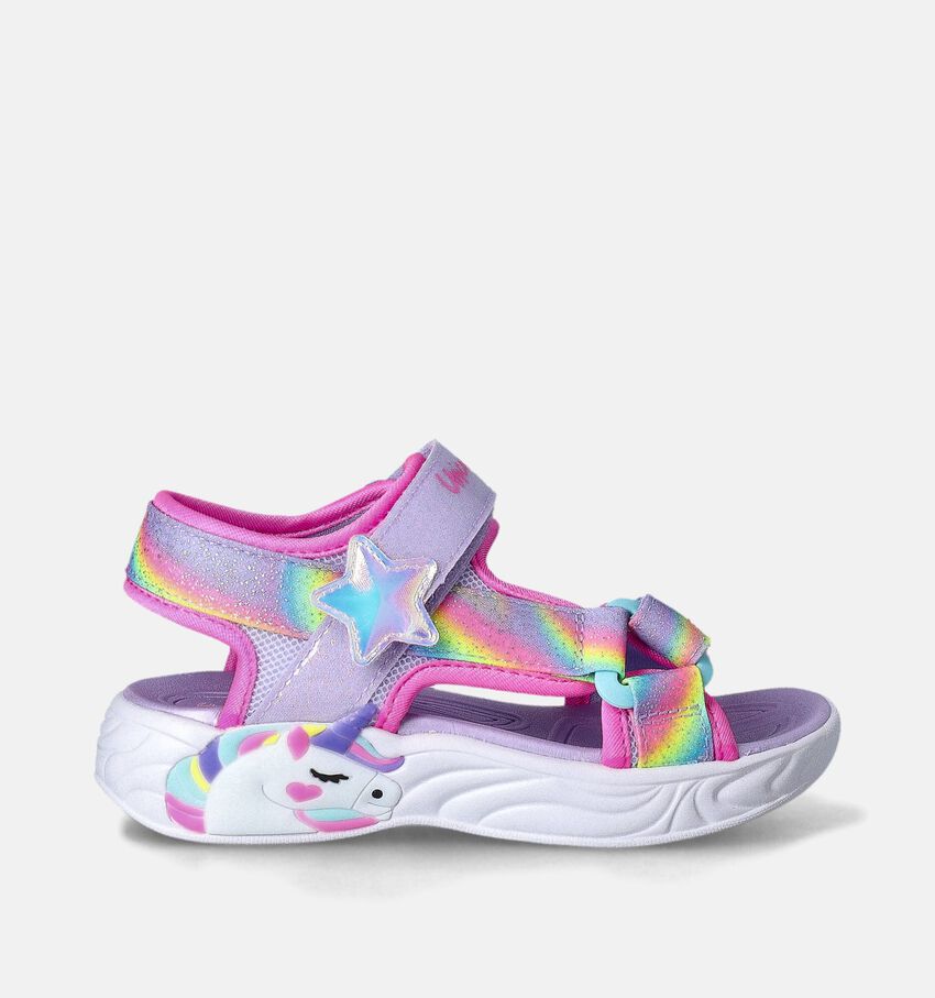 Skechers Unicorn Dreams Roze Sandalen