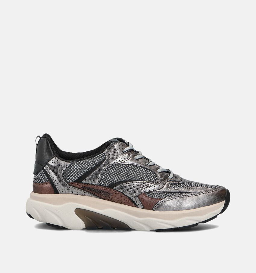 Gabor Rollingsoft Zilveren Sneakers