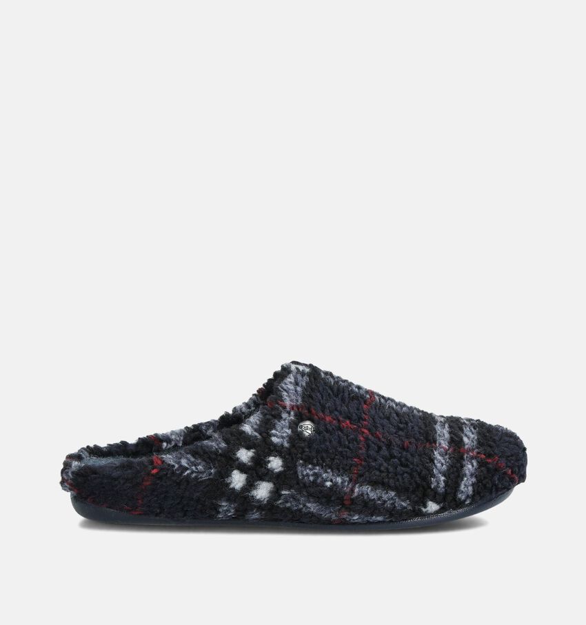 Hush Puppies Dayak Donkerblauwe Pantoffels