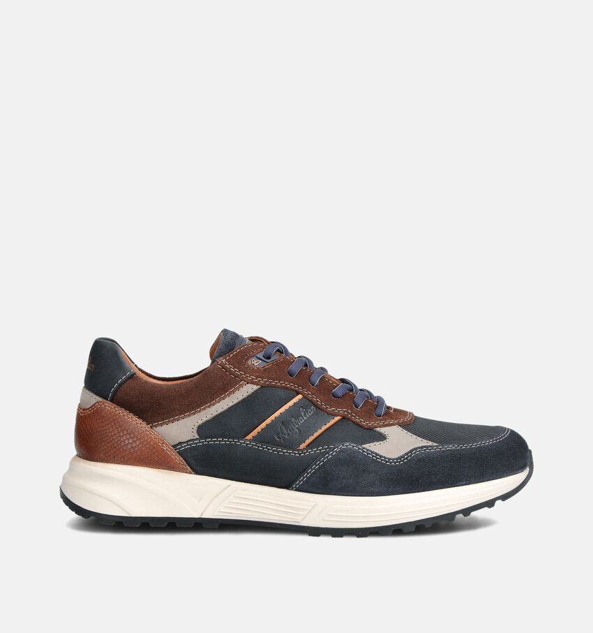 Australian Grants Chaussures à lacets en Bleu/Marron