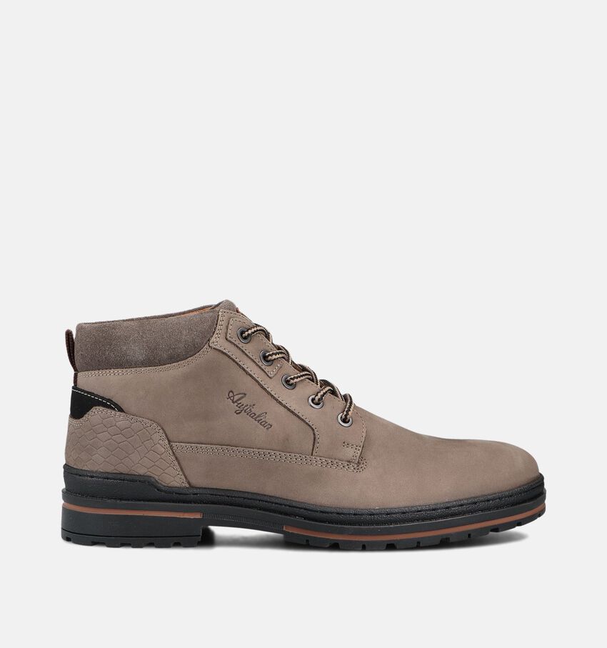Australian Middelburg Boots à lacets en Taupe