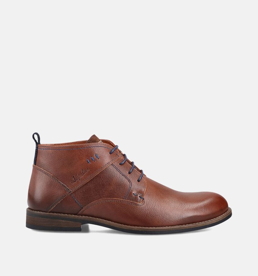 Australian Maine Cognac Geklede Veterschoenen