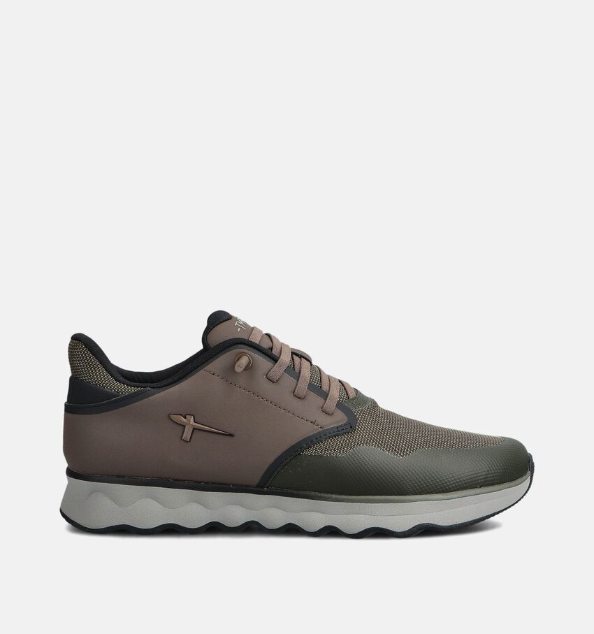 Tamaris Chaussures plates en Vert kaki