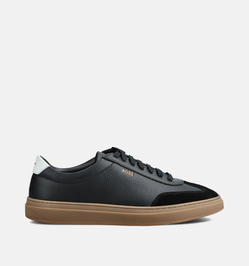 BOSS Kieran Tenn Zwarte Veterschoenen