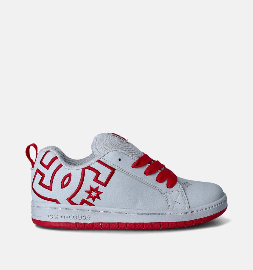 DC Shoes Court Graffik Baskets skate en Gris