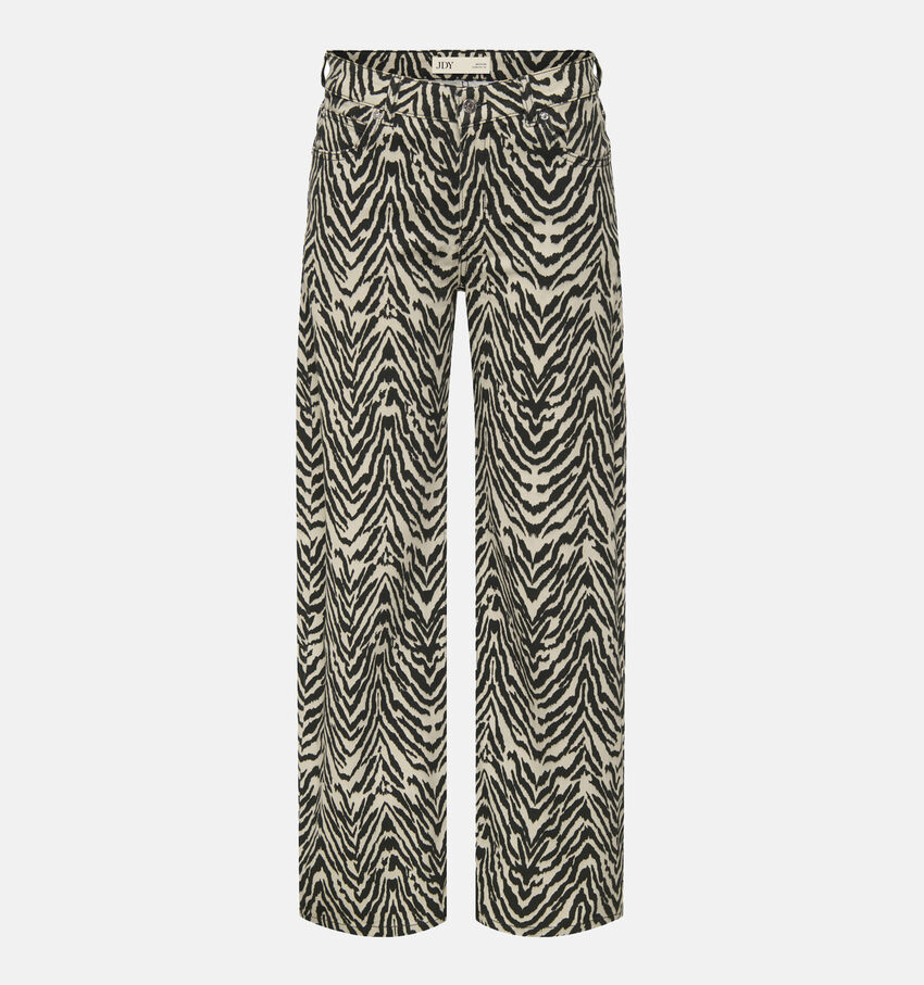 JDY Vanessa Pantalon classiques en Noir