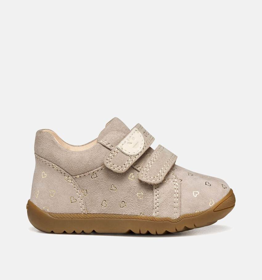 Geox Chaussures Velcro en Beige