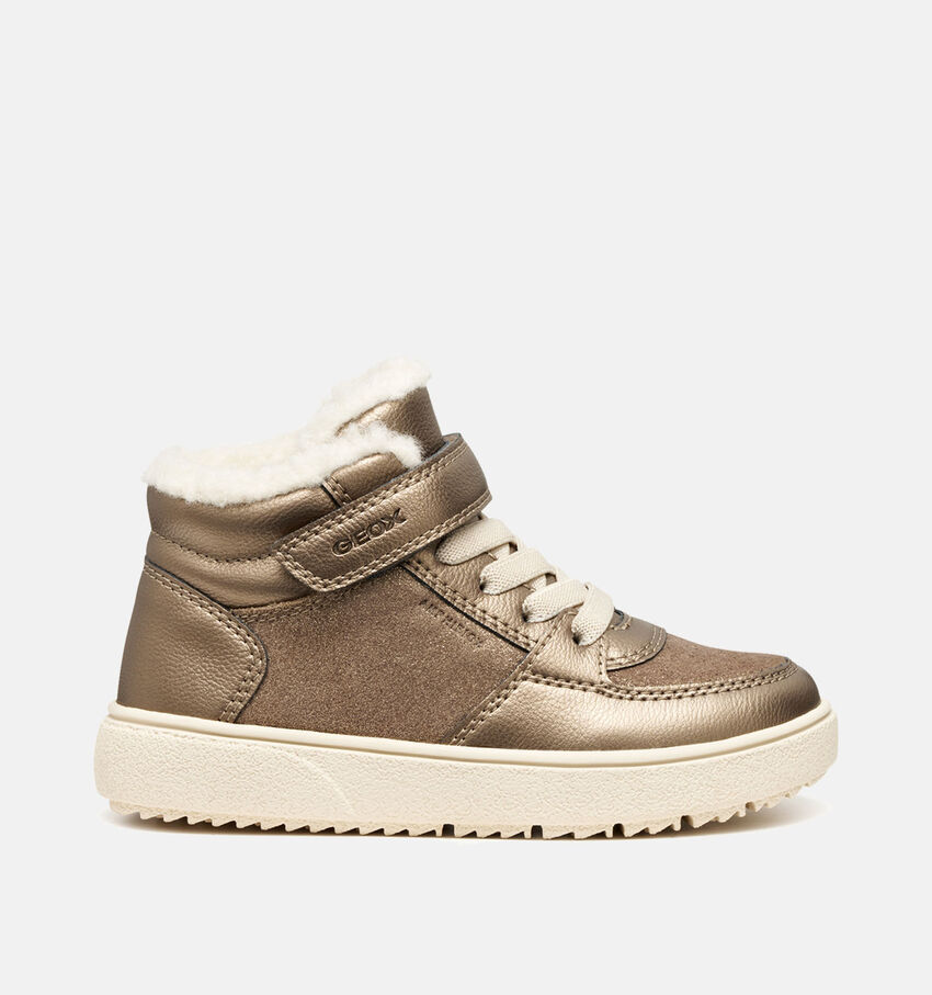 Geox Theleven Gouden Hoge Schoenen
