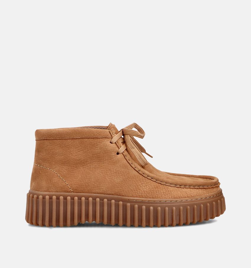Clarks Torhill Moss Bottines en Camel