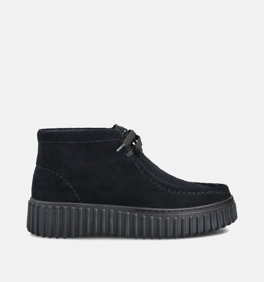 Clarks Torhill Moss Bottines motardes en Noir
