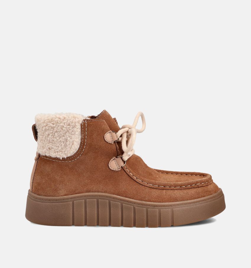 Clarks Mykah Izzy Bottines motardes en Camel