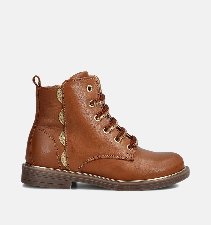 STONES and BONES Fardh Bruine Bottines
