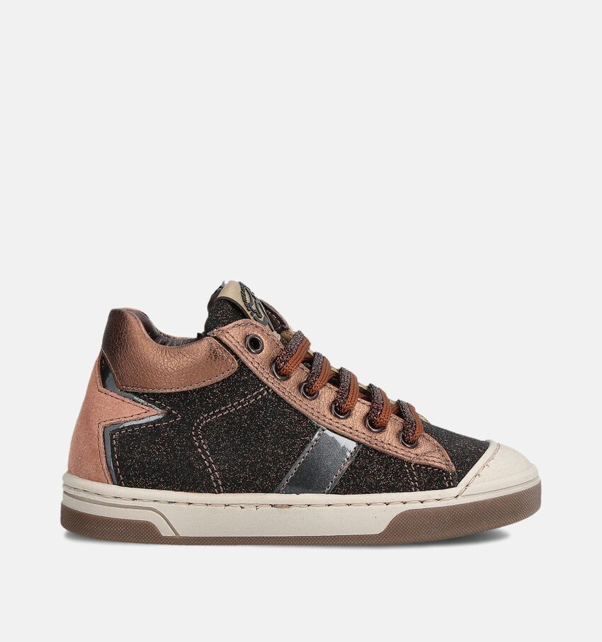 STONES and BONES Dayan Bruine Hoge Schoenen