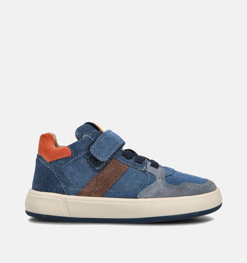 STONES and BONES Palmy Blauwe Hoge Schoenen