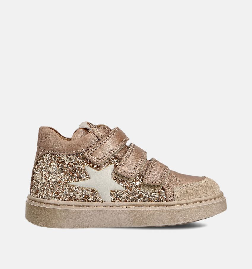 STONES and BONES FLAX Gouden Sneakers