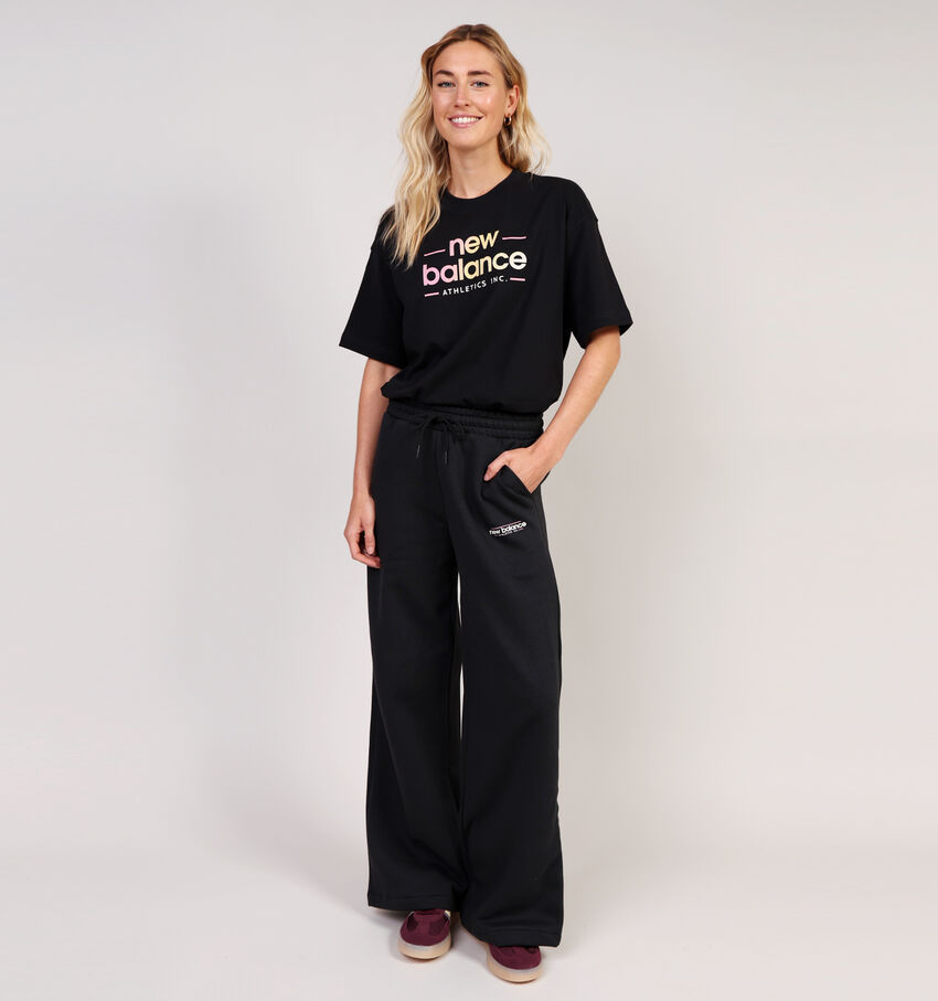 New Balance Pantalon de jogging en Noir