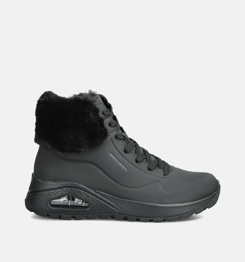 Skechers Uno Rugged Fall Air Boots à lacets en Noir