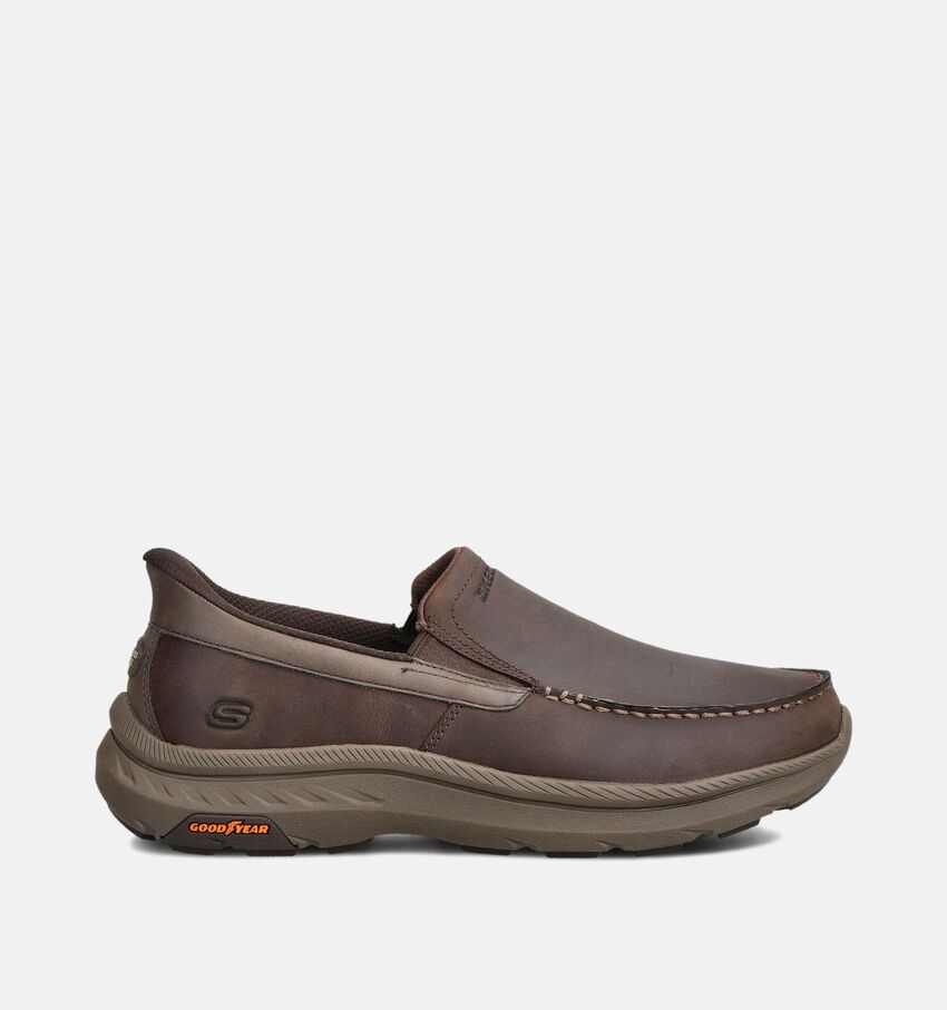 Skechers Slip-ins Pollard - Osgood Bruine Instappers